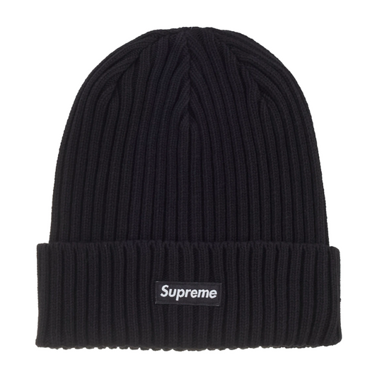 Supreme Overdyed Beanie Black