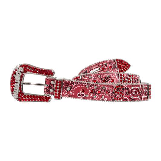 Supreme b.b. Simon Bandana Belt Red