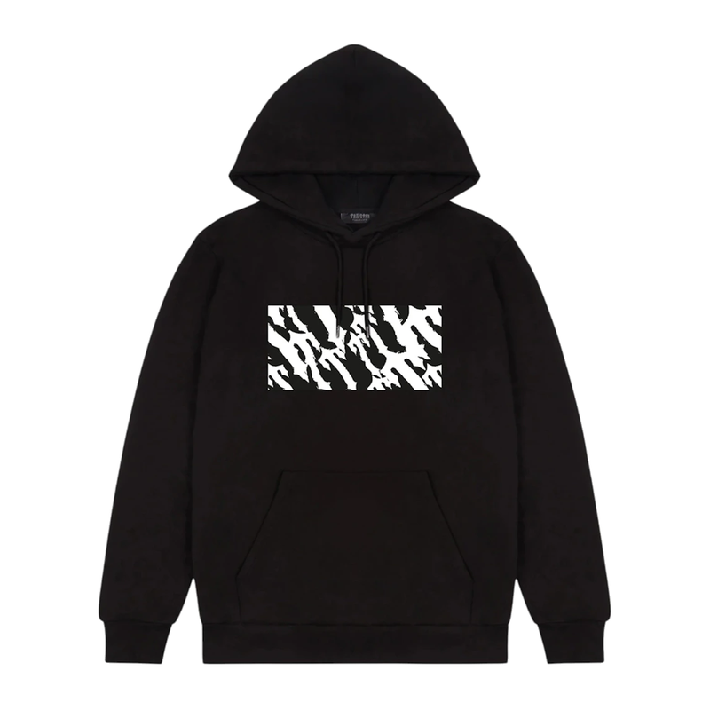 Trapstar Wavy T Box Hoodie Black