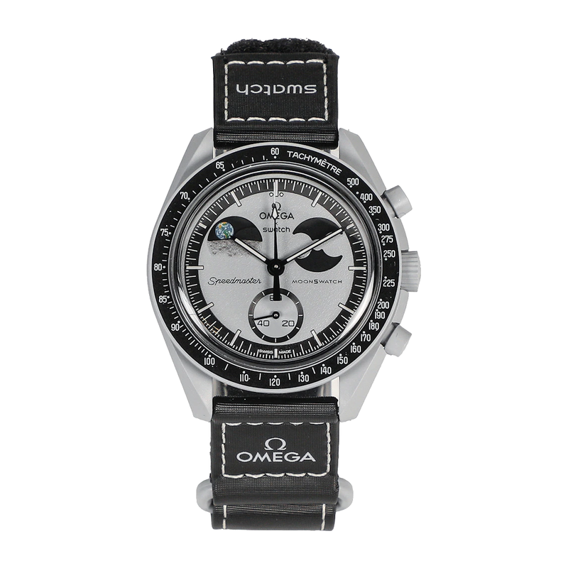 Swatch x Omega Bioceramic Mission To Earthphase SO33M700