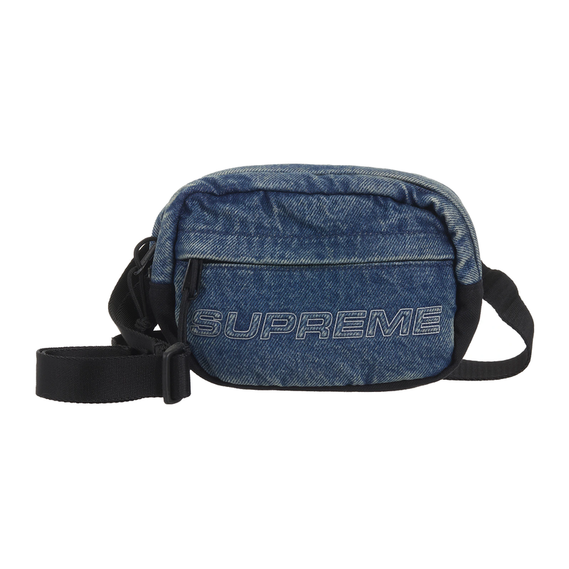 Supreme Denim Mini Shoulder Bag Washed Indigo