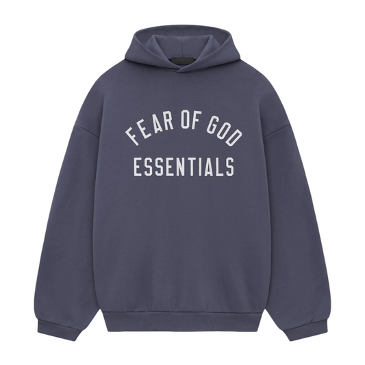 Fear of God Essentials Fleece Hoodie Marine