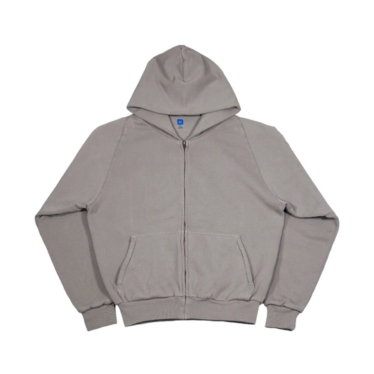 Yeezy x Gap Unreleased Zip Sweatshirt Hoodie Light Gray