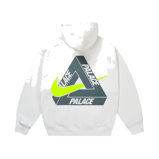 Palace x Nike Tri Swoosh Hood White
