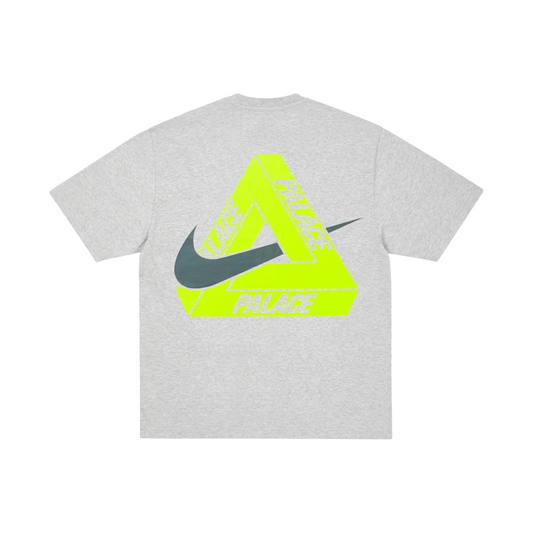 Palace x Nike Tri Swoosh T-Shirt Grey Marl