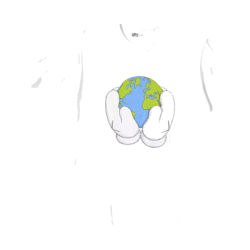 KAWS x Uniqlo Peace For All S/S Graphic T-shirt White
