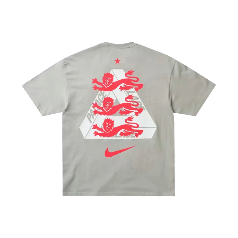 Palace x Nike England T-shirt Pewter Grey