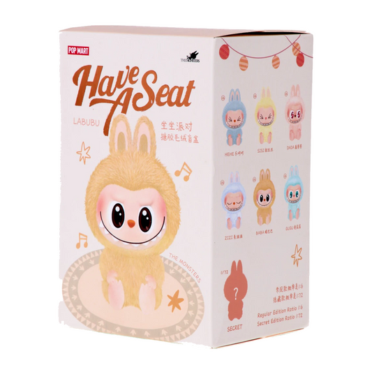 Pop Mart Labubu The Monsters Have a Seat Vinyl Plush Single Blind Box
