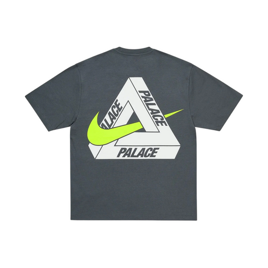 Palace x Nike Tri Swoosh T-Shirt Charcoal