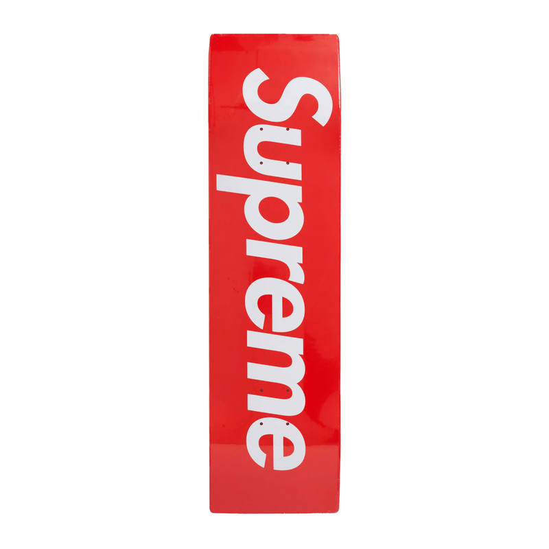 Supreme Uncut Box Logo Skateboard Deck Red