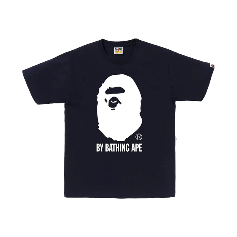 BAPE Bicolor By Bathing Ape Tee Navy