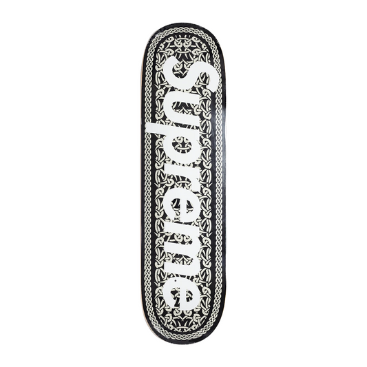 Supreme Celtic Knot Skateboard Deck Black