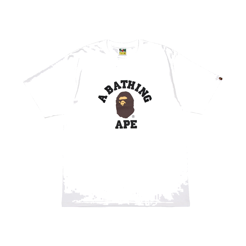 BAPE College Tee White
