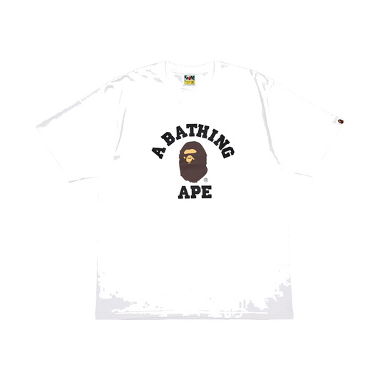 BAPE College Tee White