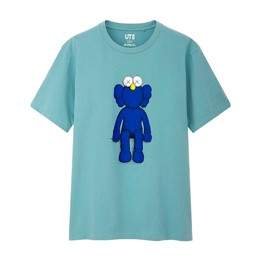 KAWS x Uniqlo Blue BFF Tee Green