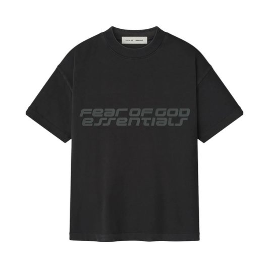 Fear of God Essentials Kids Classic Short Sleeve Tee Vintage Black