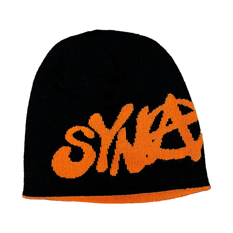 Syna World Reversible Synarchy Beanie Black/Orange