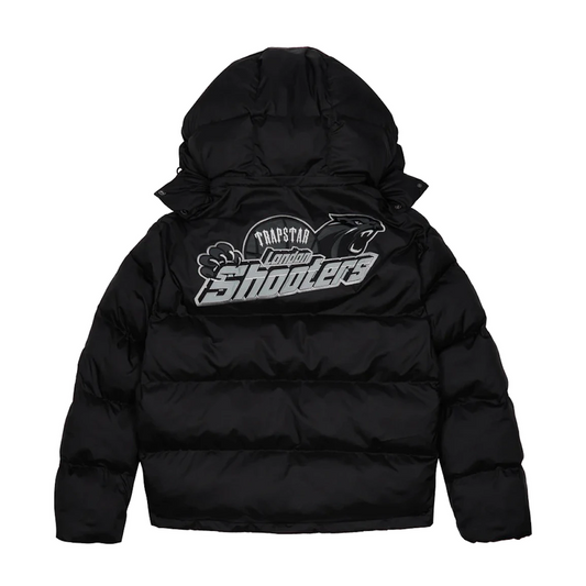 Trapstar Shooters Hooded Puffer Black/Reflective