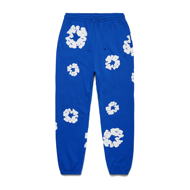 Denim Tears The Cotton Wreath Sweatpants Royal Blue