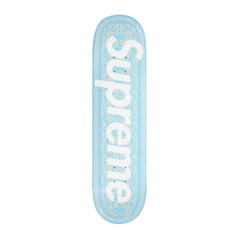Supreme Celtic Knot Skateboard Deck Blue