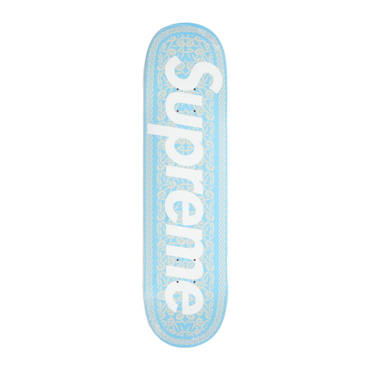 Supreme Celtic Knot Skateboard Deck Blue