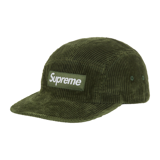 Supreme Corduroy Camp Cap Olive