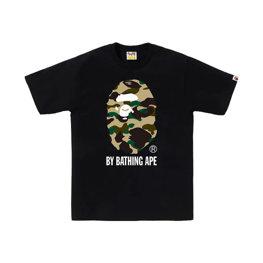 BAPE 1st Camo By Bathing Ape Tee Black/Yellow