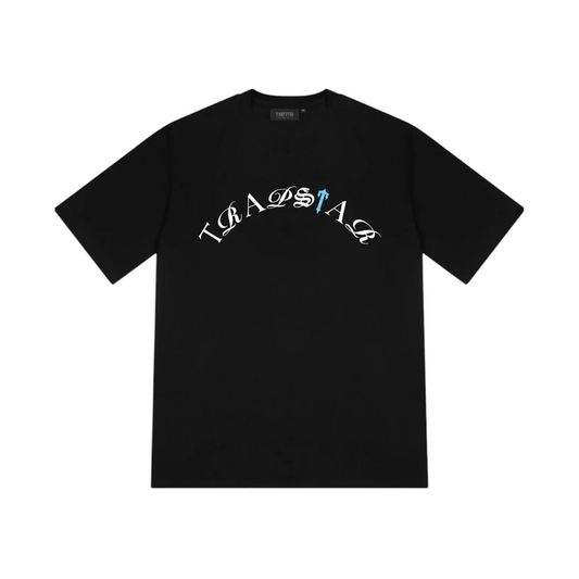 Trapstar Script Tee Black/Teal