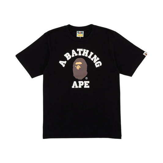 BAPE College Tee Black