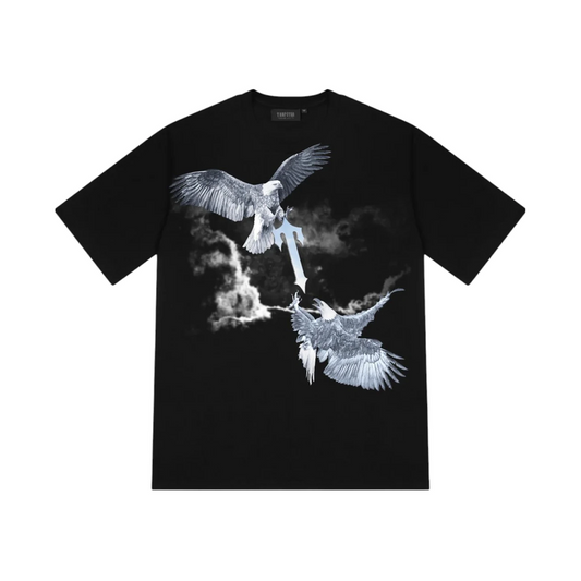 Trapstar Flying Birds Tee Black