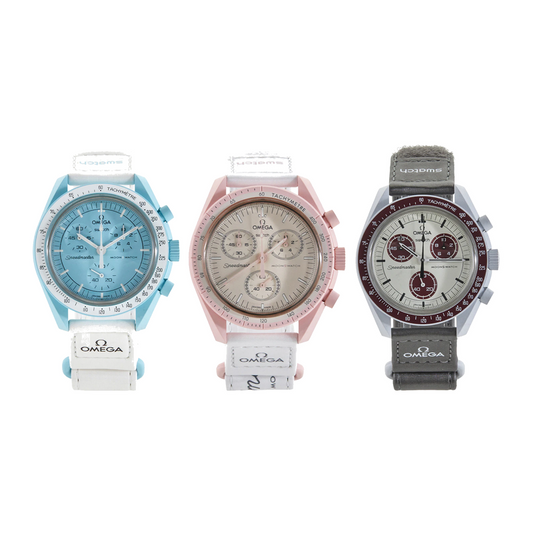 Swatch x Omega Bioceramic Moon Top 3 Set Uranus, Venus & Pluto