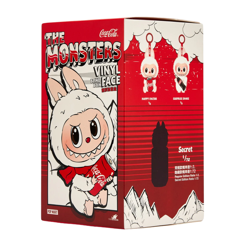 Pop Mart Labubu The Monsters Coca Cola Series Vinyl Face Single Blind Box
