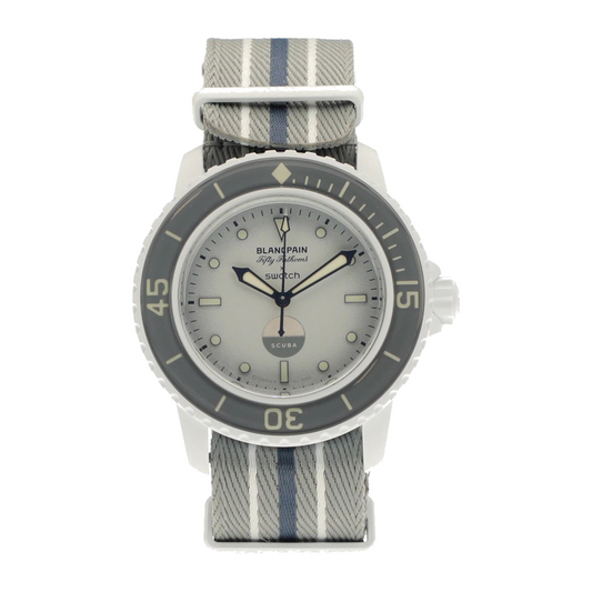 Blancpain x Swatch Scuba Fifty Fathoms Antarctic Ocean SO35S100
