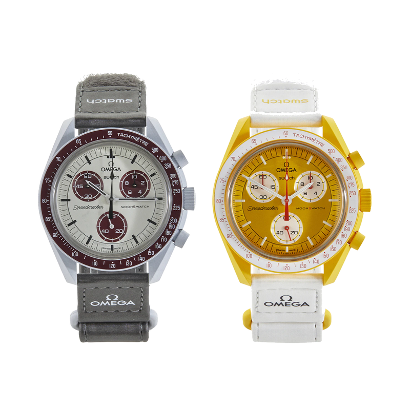 Swatch x Omega Bioceramic Moon Set Pluto & The Sun