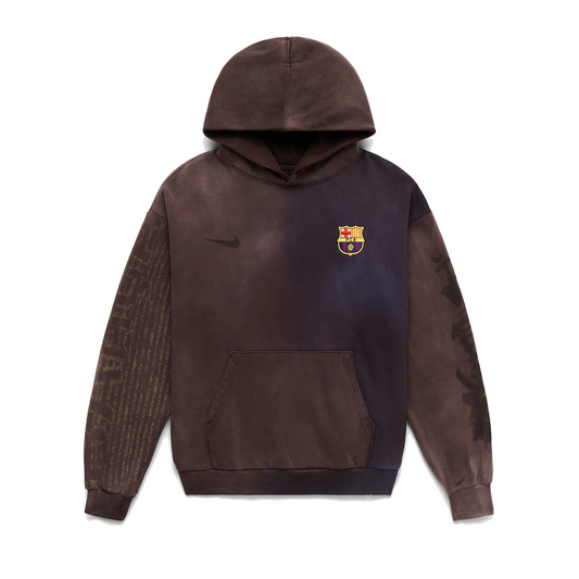 Travis Scott x Nike x FC Barcelona Split-Dye Crest Hoodie Multicolor