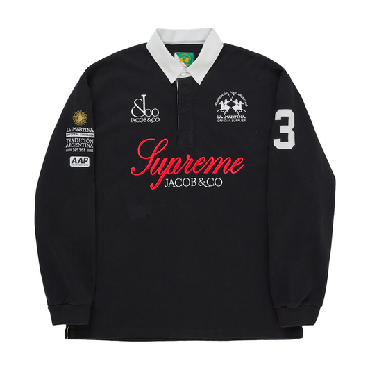 Supreme La Martina Rugby Black