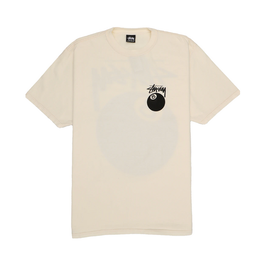 Stussy 8 Ball Pigment Dyed Tee Natural