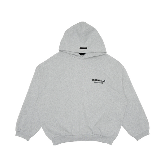 Fear of God Essentials Fleece Hoodie Light Heather Gray