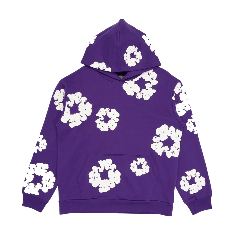 Denim Tears The Cotton Wreath Sweatshirt Purple