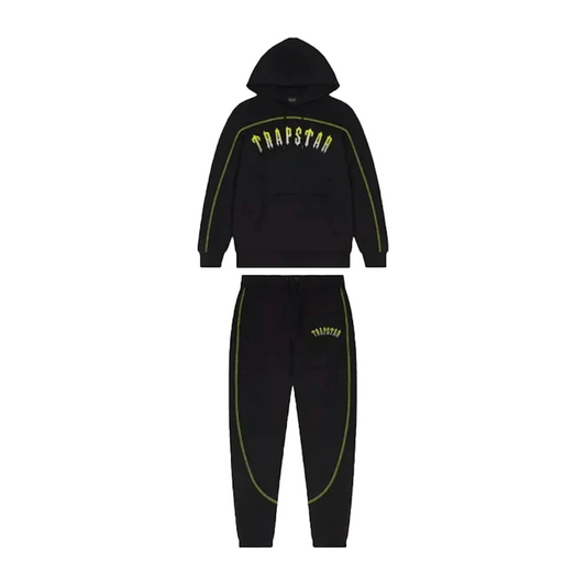 Trapstar x Central Cee 23 Arched Panel Tracksuit Black/Yellow