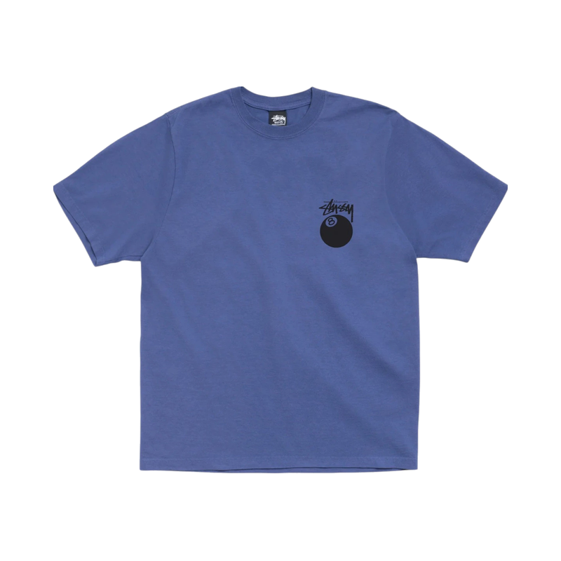 Stussy 8 Ball Pigment Dyed Tee Indigo