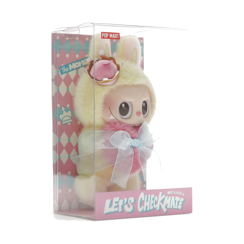 Pop Mart Labubu The Monsters Let's Checkmate Series Vinyl Plush Hanging Card
