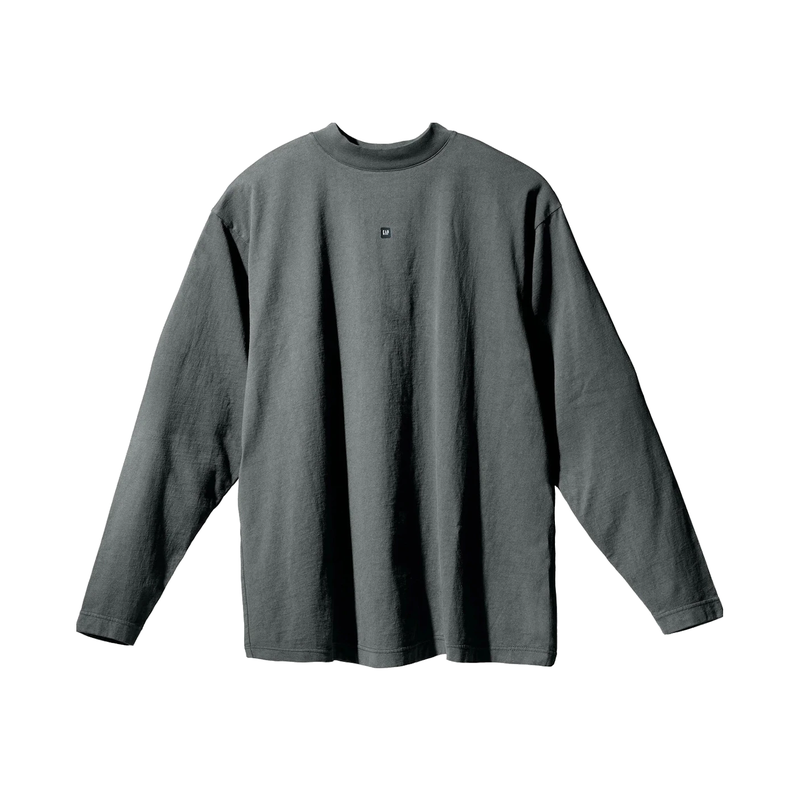 Yeezy Gap Logo Longsleeve Tee Dark Green