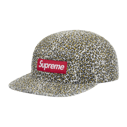 Supreme Corduroy Camp Cap Leopard