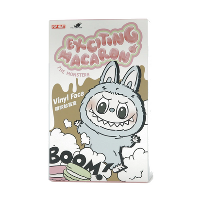 Pop Mart Labubu The Monsters Exciting Macaron Vinyl Plush Pendant Single Blind Box