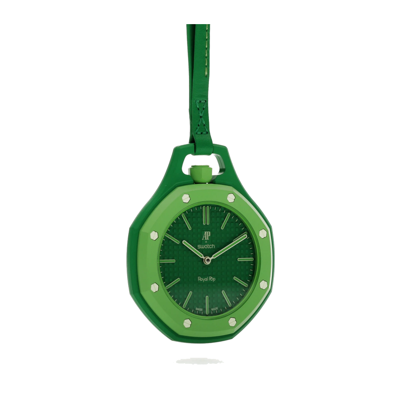 Swatch x Audemars Piguet AP Bioceramic Royal Pop Green Eight SSX03G100N