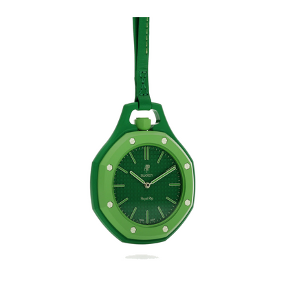 Swatch x Audemars Piguet AP Bioceramic Royal Pop Green Eight SSX03G100N