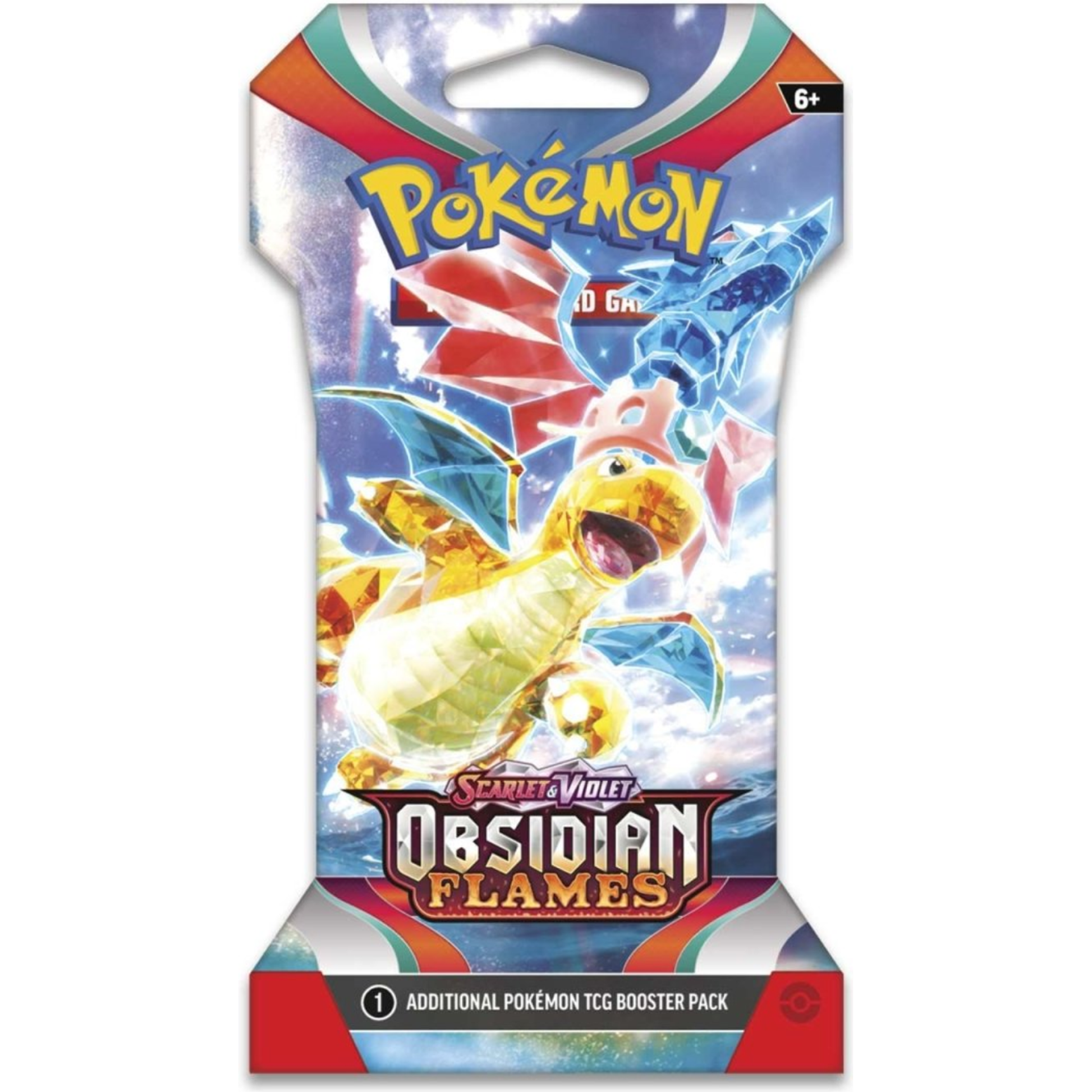 Obsidian Flames Sleeved Blister (Dragonite)