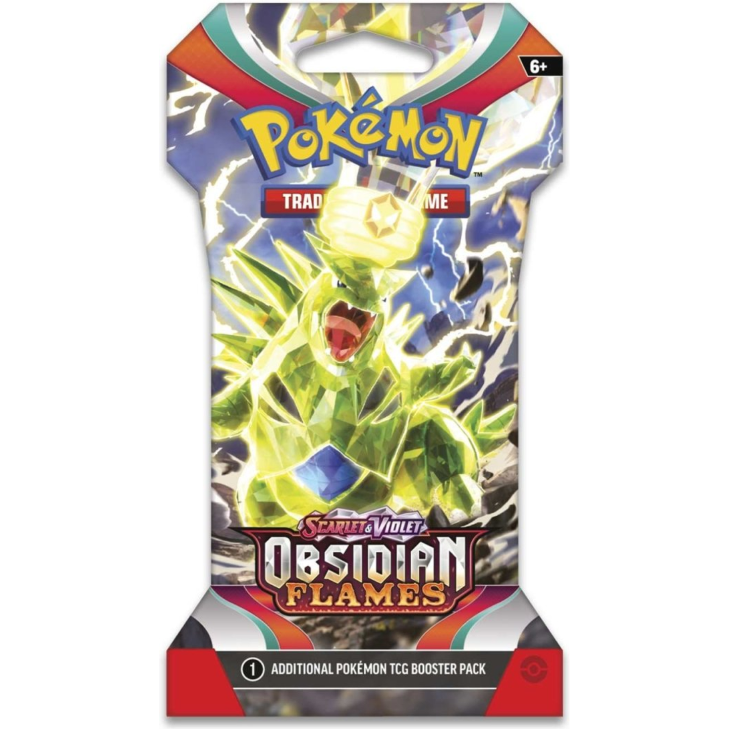 Obsidian Flames Sleeved Blister (Tyranitar)