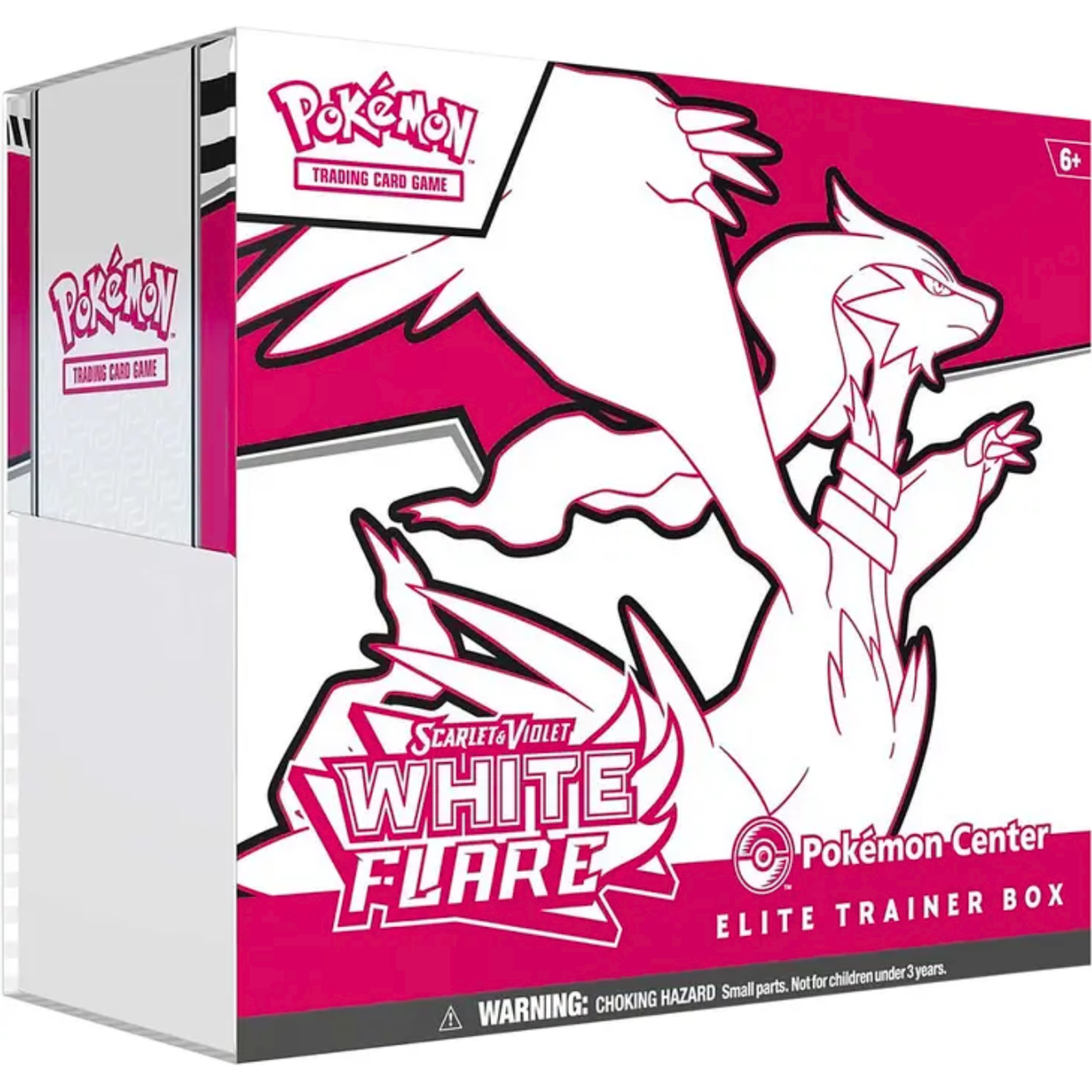 White Flare Elite Trainer Box Pokemon Center
